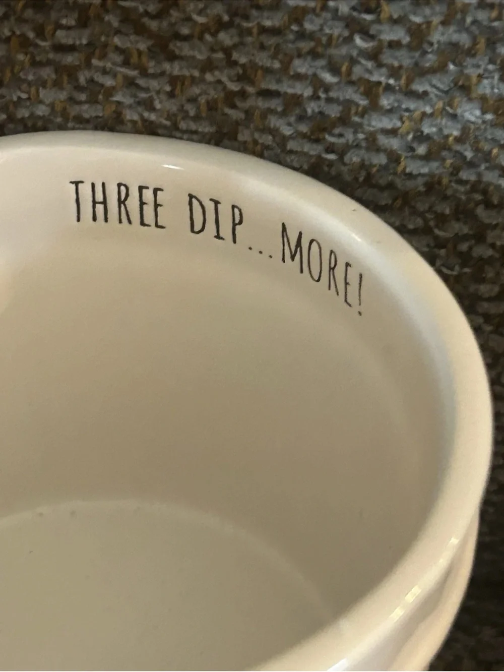 Pfaltzgraff Dip Bowls w/ Spreader White 